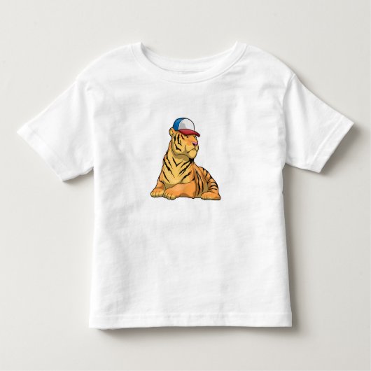 Pet Tiger Kinder Shirts (Voorkant)