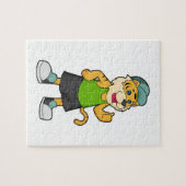 Pet Tiger Legpuzzel (Horizontaal)