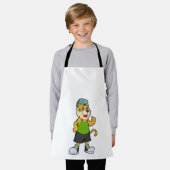 Pet Tiger Schort (Gedragen)