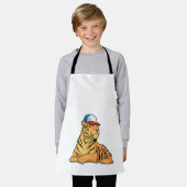 Pet Tiger Schort (Gedragen)