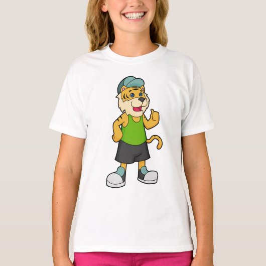 Pet Tiger T-shirt (Voorkant)
