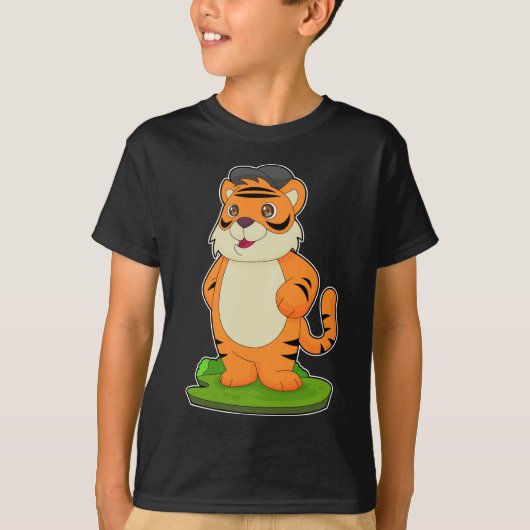 Pet Tiger T-shirt (Voorkant)