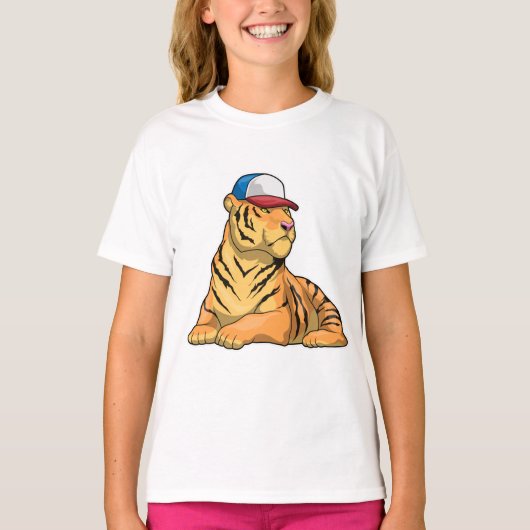 Pet Tiger T-shirt (Voorkant)