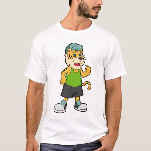 Pet Tiger T-shirt (Voorkant)