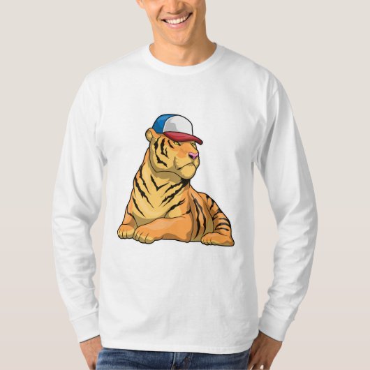 Pet Tiger T-shirt (Voorkant)
