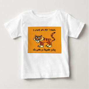 PET TIGER TODDLERS FINE JERSEY T-SHIRT