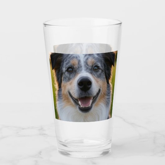 Pet toevoegen Foto aanpassen Glas (Voorkant)