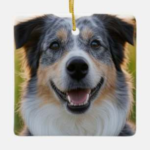 Pet toevoegen Foto aanpassen Keramisch Ornament