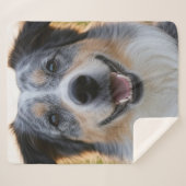 Pet toevoegen Foto aanpassen Sherpa Deken (Voorkant (horizontaal))