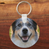 Pet toevoegen Foto aanpassen Sleutelhanger (Voorkant)