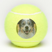 Pet toevoegen Foto aanpassen Tennisballen (Achterkant)