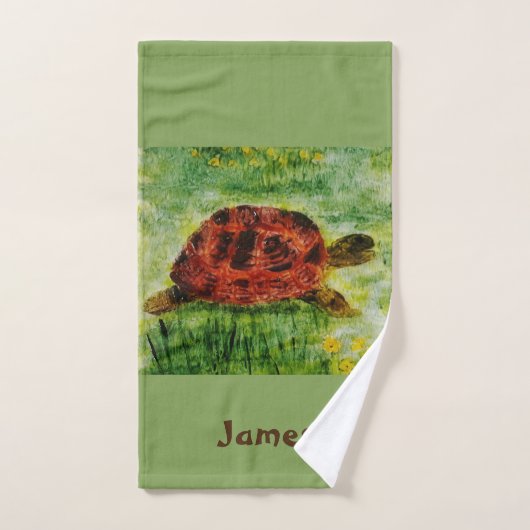 Pet Tortoise Personalized Bad Handdoek (Handdoek)
