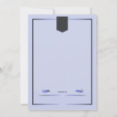 Pet Toss Afstuderen Invitation Kaart (Achterkant)