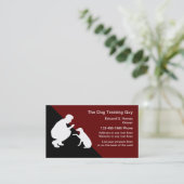 Pet Training Services Visitekaartje (Staand voorkant)