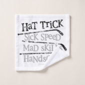 Pet Trick (hockey) Badhanddoek Set Bad Handdoek (Wasdoekje)