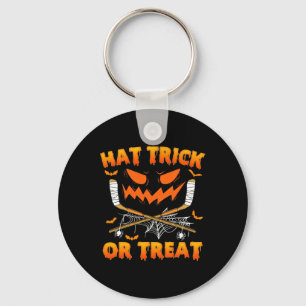 Pet Trick or treat Fun Ice Hockey Halloween Costum Sleutelhanger