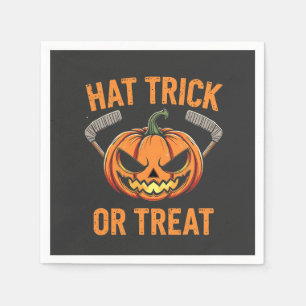Pet Trick or treat Spooky Halloween ijshockey Servet