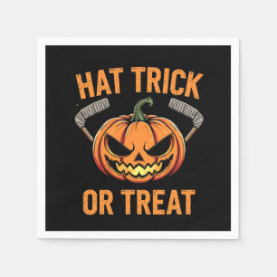 Pet Trick or treat Spooky Halloween ijshockey Servet