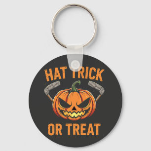 Pet Trick or treat Spooky Halloween ijshockey Sleutelhanger