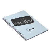 Pet Trick Puck met naam Notitieboek (Rechterzijde)