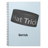 Pet Trick Puck met naam Notitieboek (Voorkant)