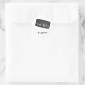 Pet Trick Puck Ronde Sticker (Tas)