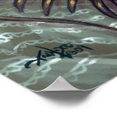 Pet Trilobite fantasy lowbrow Art Print (Hoek)