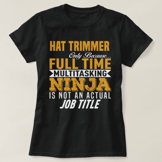 Pet Trimmer T-shirt (Design voorkant)