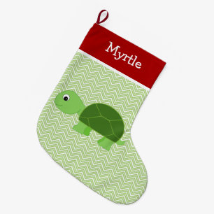 Pet Turtle, aangepast Grote Kerstsok