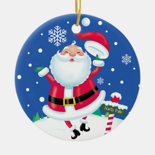 Pet uit! keramisch ornament (Voorkant)