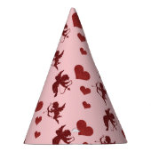 Pet Valentijnsdag partij Feesthoedjes (Rechts)