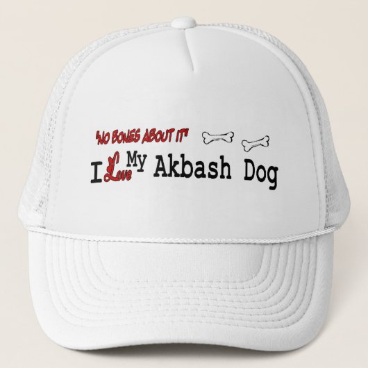 Pet van Akbash Dog (I Love) (Voorkant)