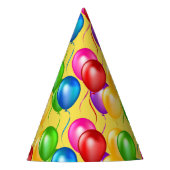 Pet van Birthday Balloons Feesthoedjes (Voorkant)