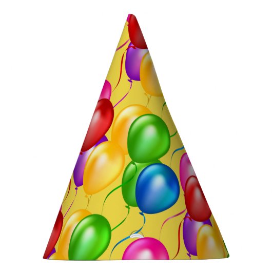 Pet van Birthday Balloons Feesthoedjes (Rechts)