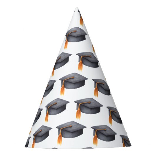 Pet van Black Graduation Cap Graduation Party Feesthoedjes (Voorkant)