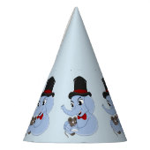 Pet van cartoon van de kleine olifant feesthoedjes (Links)