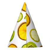 Pet van Citrus Fruits Party Feesthoedjes (Achterkant)