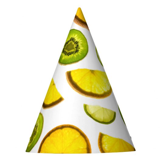 Pet van Citrus Fruits Party Feesthoedjes (Voorkant)