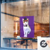 Pet van Cleopatra Raamsticker (Cafe Raam)