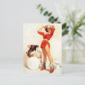 Pet van Cowgirl Briefkaart (Staand voorkant)