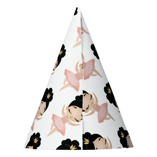 Pet van DansPrincess Ballerina Party Feesthoedjes (Achterkant)