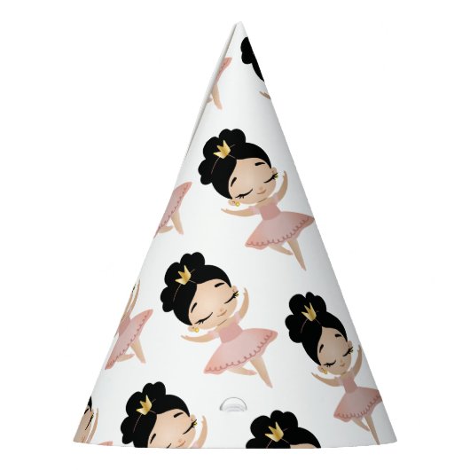 Pet van DansPrincess Ballerina Party Feesthoedjes (Links)