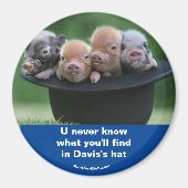 Pet van Davis Magneet (Voorkant)