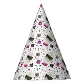 Pet van de Aseksuele Pride Party Feesthoedjes (Voorkant)