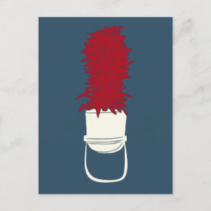 Pet van de Band met veren Briefkaart