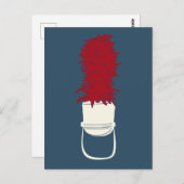 Pet van de Band met veren Briefkaart (Voorkant / Achterkant)