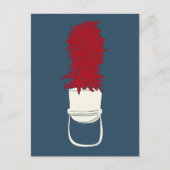 Pet van de Band met veren Briefkaart (Voorkant)