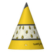 Pet van de Bee Art Party Feesthoedjes (Links)