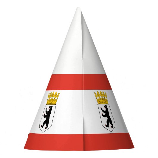 Pet van de Berlijnse partij Feesthoedjes (Achterkant)