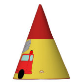 Pet van de brandweerpartij feesthoedjes (Rechts)